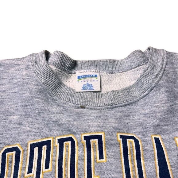 Vintage 90s Notre Dame Fighting Irish Sweatshirt XL - Picture 5 of 8